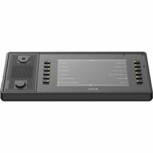 AXIS C6110 Network Paging Console - Wall Mountable, Desktop, Desk for Paging, Speaker, Door, Light - Plastic, Aluminium