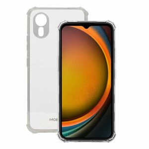 MOBILIS R Series Rugged Case for Samsung Galaxy XCover7 Smartphone - Transparent - Anti-slip, Scratch Resistant, Drop Resi