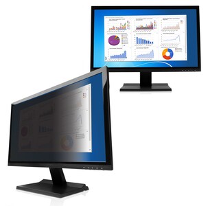 V7 Filtro de ecrã de privacidade - Para 61 cm (24") Widescreen LCD Monitor - 16:9 - Redução Da Luz Azul - Resistente ao pó