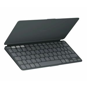 Logitech Keys-To-Go 2 Keyboard - Wireless Connectivity - English (US) - QWERTY Layout - Graphite - Scissors Keyswitch - Bl