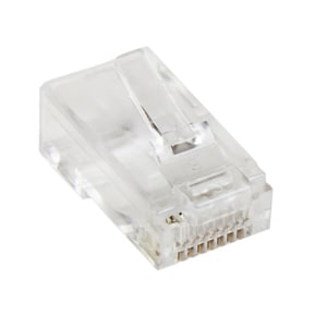 StarTech.com Network Connector - 50 - 1 x RJ-45 Network Male - Clear