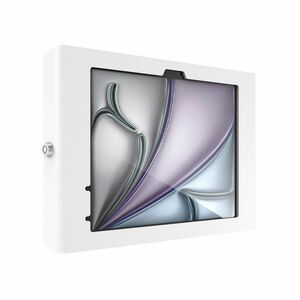 iPad Air M2/M3/M4 11" , Apex Secured Enclosure Wall Mount - White - iPad Air M2/M3/M4 11" , Apex Secured Enclosure Wall Mount