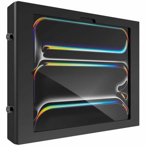 iPad Pro M4 13" (2024), Apex Secured Enclosure Wall Mount - Black - iPad Pro M4 13" (2024), Apex Secured Enclosure Wall Mo