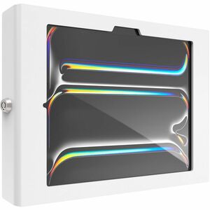 Compulocks iPad Pro M4 & M5 11" , Apex Secured Enclosure Wall Mount - White - iPad Security Wall Mount