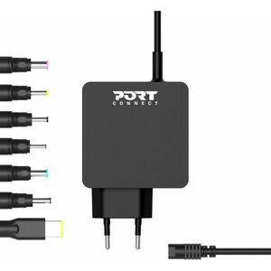 Port Connect 45 W AC Adapter - 1 Pack - Universal Adapter - For Notebook - Europe - 1.50 m Cable - 120 V AC, 230 V AC Inpu