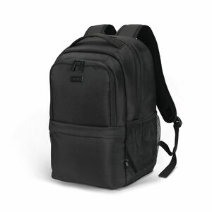 Dicota Eco CORE Carrying Case (Backpack) for 33 cm (13") to 35.8 cm (14.1") Notebook - Black - Water Resistant - 300D Poly