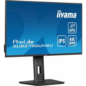 iiyama ProLite XUB2792UHSU-B6 27 Zoll Klasse 4K UHD LED-Monitor - 16:9 Format - Mattschwarz - 68,6 cm (27 Zoll) Viewable -