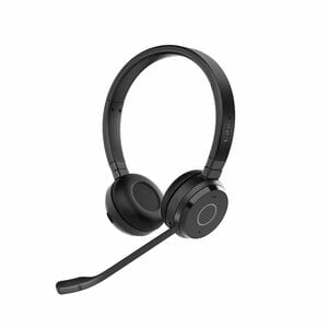 Jabra Evolve 65 TE Kabellos Kopfbügel, Auf den Ohren Stereo Headset - Schwarz - Binaural - Ohraufliegend - 20 Hz bis 20 kH