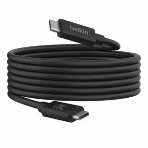 Belkin Connect 2 m USB4 A/V/Power/Data Transfer Cable - Cable for USB Device, Monitor - First End: 1 x USB4 Thunderbolt 4 