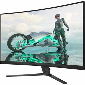Evnia 32M2C3500L 32" (81.3 cm) Class WQHD Curved Screen Gaming LED Monitor - 16:9 - Textured Charcoal - 31.5" (80 cm) View