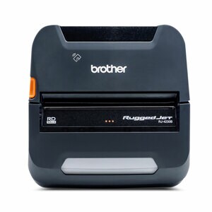 Brother RJ4230BL Desktop Direct Thermal Printer - Monochrome - Label/Receipt Print - USB - USB Host - Serial - Bluetooth -
