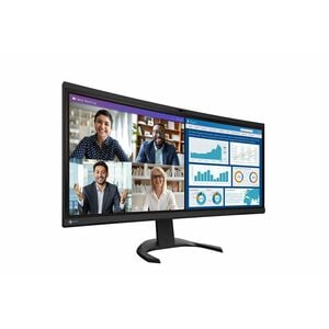 EIZO FlexScan EV3450XC-BK 34" Class Webcam UWQHD Curved Screen LED Monitor - 21:9 - Black - 86.6 cm (34.1") Viewable - In-