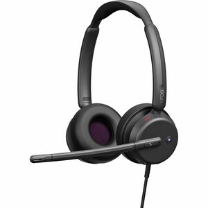 EPOS IMPACT 460T Wired On-ear Stereo Headset - Black - Microsoft Teams Certification - Binaural - 32 Ohm - 20 Hz to 20 kHz