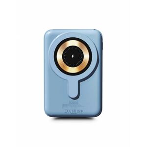 POWERBANK WIRELESS MAGNETICA UN 10.000MAH COLOR AZUL CLARO - MA