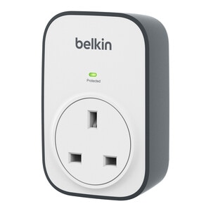 Belkin SurgeCube Surge Suppressor/Protector - 1 x AC Power, 2 x USB - Input5 V DC Output - External