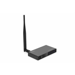 Digitus Video Extender Receiver - Wired/Wireless - 4 Output Device - 100 m Range - 1 x HDMI Out - 1 x Remote (IR) Input - 