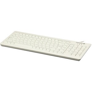 CHERRY G84-5200 Teclado - Cabo Conectividade - USB, PS/2 Interface - Suíça - Cinza claro - ML Interruptor de chave - 104 K