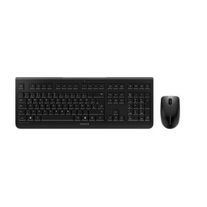CHERRY DW 3000 Teclado e rato - Italiano - 1 - USB Sem fios RF 2.40 GHz Teclado - Keyboard/Keypad Color: Preto - USB Sem f