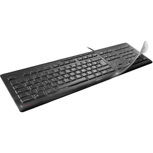 CHERRY WetEx - Suportes Teclado - Sem halogéneo, Sem látex, Resistente a Óleo, Resistente à abrasão, Resistente ao pó, Res