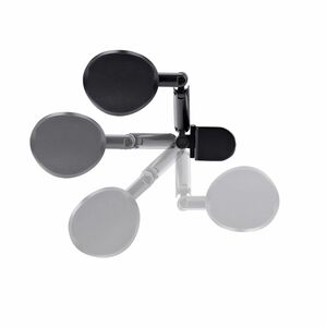 StarTech.com Armrest - Black - 1 - 5000000 nm - 70 mm Adjustable Height - 90° Tilt - 360° Swivel - Clamp Mount - Aluminium