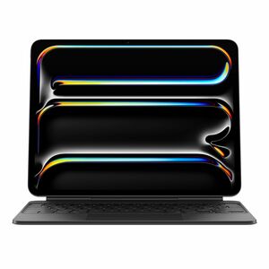 Apple Magic Keyboard/Cover Case for 33.02 cm (13") Apple iPad Pro 13 (2024) Tablet - Black - Aluminium Body