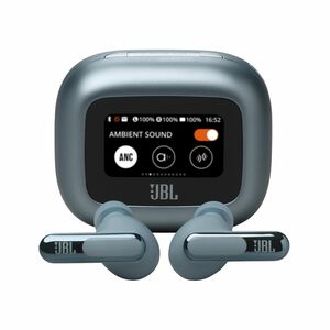 JBL Live Beam 3 True Wireless Earbud Stereo Earset - Blue - Binaural - Bluetooth - 16 Ohm - 20 Hz to 40 kHz - Noise Canceling