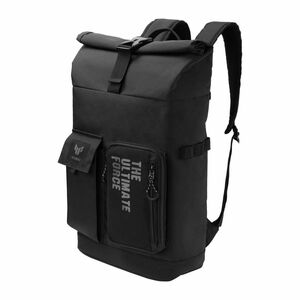 TUF VP4700 Carrying Case (Backpack) for 38.10 cm (15") to 43.18 cm (17") Notebook, Gaming, Travel, Gear - Black - Water Re