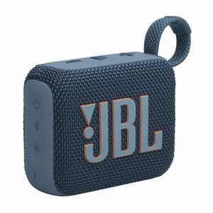 JBL Go 4 Portable Bluetooth Speaker System - 4.2 W RMS - Blue - 90 Hz to 20 kHz - Battery Rechargeable - 1