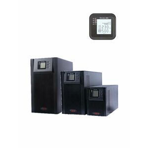 BPE MF1110L16 Double Conversion Online UPS - 10 kVA - Single Phase - Tower - 5 Hour Recharge - 230 V AC, 120 V AC Input - 