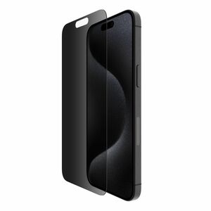 Belkin Privacy Screen Protector for iPhone 15 Pro Max + Easy Align Frame