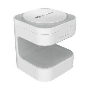 Hyperjuice HyperJuice HJ3320WHGL Induction Charger - White - For Smartwatch, Qi2-enabled Device, Smartphone, Android Devic