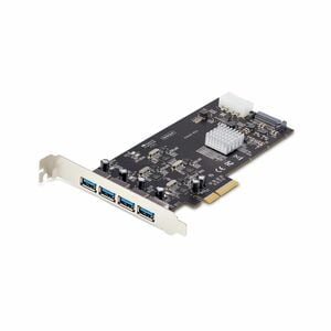 StarTech.com 4-Port USB PCIe Card, USB 3.2 5Gbps, PCI Express Expansion Card with 4x Independent USB Controllers, 4x USB-A
