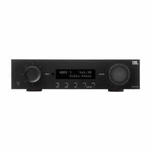 JBL MA710 A/V Receiver - 160 W RMS - 7.2 Channel - Black - 0.5% THD - Dolby Atmos, DTS:X - Internet Streaming - Airplay 2 