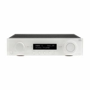 JBL MA310 A/V Receiver - 100 W RMS - 5.2 Channel - White - 0.5% THD - DTS, Dolby Audio - 20 Hz to 20 kHz - 200 W - 4K UHDT