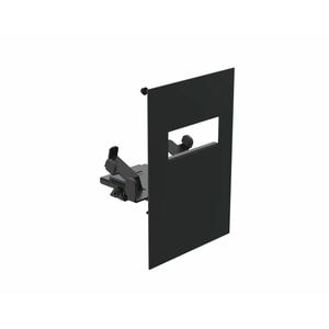 SpacePole Floor Mount for Printer - Blue, Grey - Metal - 1 / Box