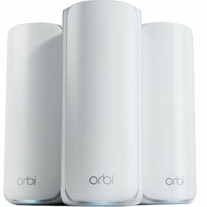 Netgear Orbi RBE773 Wi-Fi 7 IEEE 802.11be Ethernet Drahtlos Router - Triband - 2,40 GHz ISM-Band - 6 GHz UNII-Band - 1,38 