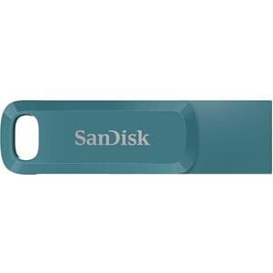 SanDisk Ultra Dual Drive Go 512 GB USB 3.2 (Gen 1) Type A, USB 3.2 (Gen 1) Type C Flash Drive - Navy Blue - 400 MB/s Read 