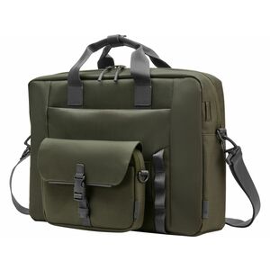 HP Carrying Case (Messenger) for 39.6 cm (15.6") Notebook - Grey - Water Resistant, RFID Resistant - Plastic, Polyethylene