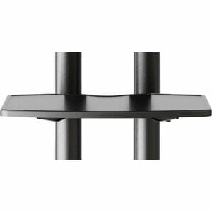 AD-TVAC-SH75 extra cart shelf - use with AD-TVC-75 TV/AV cart only - capacity 11kg (24lb) - Black
