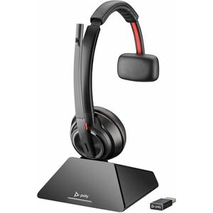 Poly Savi 8210 Monaural DECT 1880-1900 MHz Top +Charging Cradle