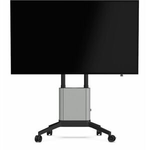 SMS EVER Height Adjustable Display Stand - Up to 215.9 cm (85") Screen Support - 100 kg Load Capacity - Floor - Aluminium 