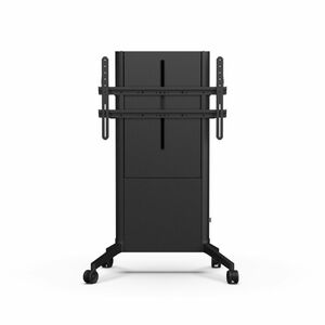 SMS EVER Height Adjustable Display Stand - Up to 248.9 cm (98") Screen Support - 120 kg Load Capacity - Floor - Aluminium 