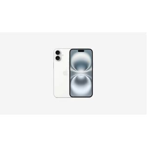 Apple iPhone 16 128 GB Smartphone - 15.5 cm (6.1") OLED 2556 x 1179 - A18Hexa-core (6 Core) - iOS 18 - 5G - White - Bar - 