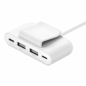 Belkin BoostCharge 4-Port USB Power Extender- White