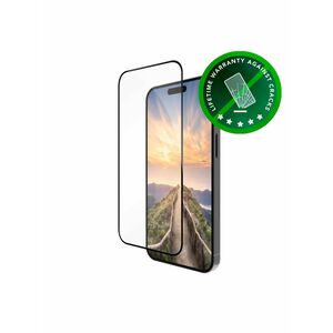dbramante1928 ApS eco-shield 9H Recycled Polyethylene Terephthalate (R-PET) Screen Protector for Apple iPhone 16 - Black E