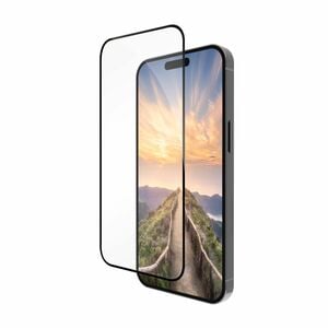 dbramante1928 ApS eco-shield 9H Plastic Screen Protector for iPhone 16 Pro - Black Edge - 60 / Carton - For OLED iPhone 16