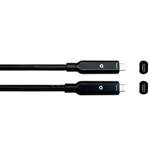 Kramer SuperSpeed+ CLS-AOCU32/FF-15 4.57 m Hybrid Fiber Optic Video/Data Transfer Cable - Cable for PC, MAC, Printer, Scan