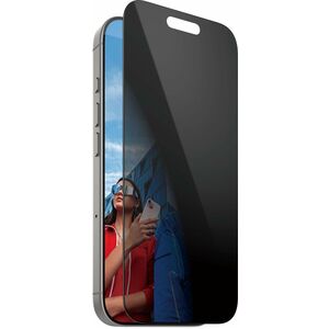 PanzerGlass Glass Privacy Screen Protector for Apple iPhone 16 Pro - For OLED iPhone 16 Pro - Smudge Proof, Fingerprint Re