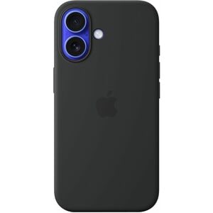 Apple Case for Apple iPhone 16 Smartphone - Black - Silky, Soft-touch - Scratch Resistant, Drop Resistant - Silicone, Micr