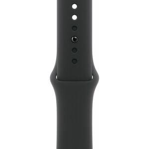 Apple Adjustable Smartwatch Band - 1 - Medium (M)/Large (L) - Pin-and-tuck Attachment - Black - Fluoroelastomer